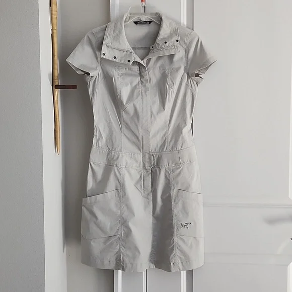 Arc'teryx Dresses Arcteryx Blasa Mock Neck Zip Up Short Sleeve